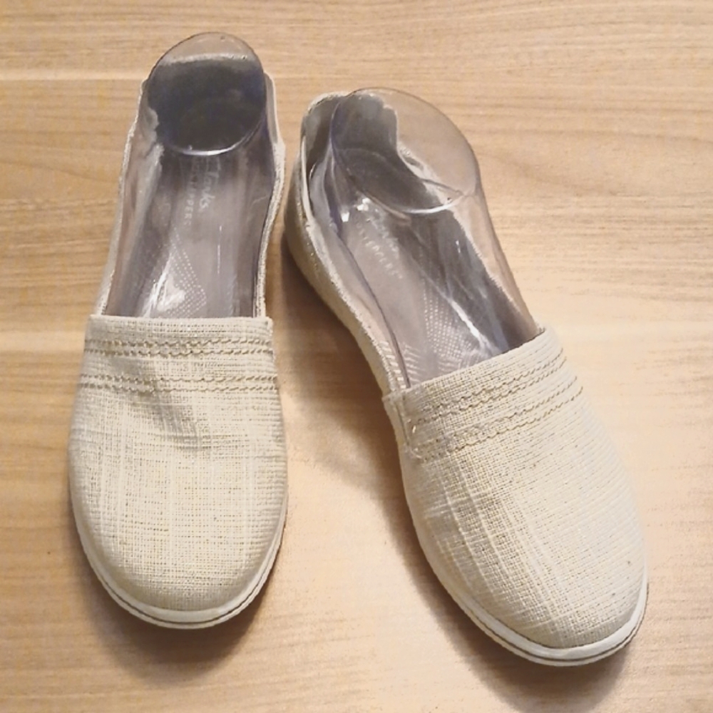 Clarks Cloudsteppers "Breeze Step II" in Natural Interest Size 9M